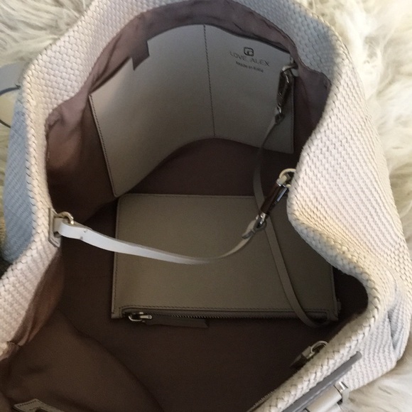 New Alexandra Clancy Handwoven Italian Calf Bag - Picture 2 of 8